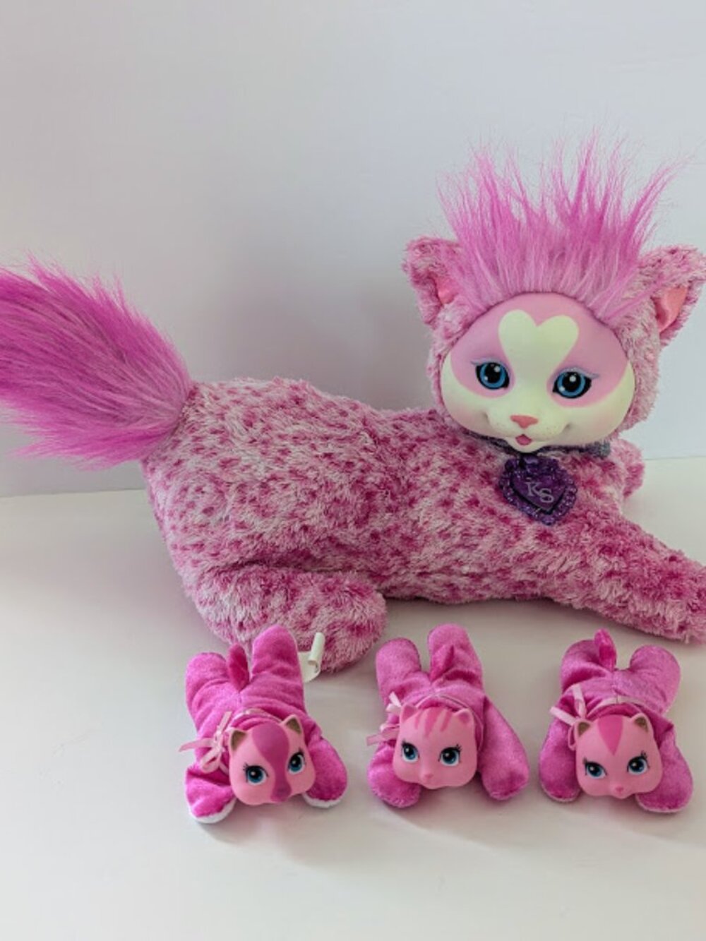 Just Play Kitty Surprise Plush Stuffed Animal Toy Sassy and Kittens 2016